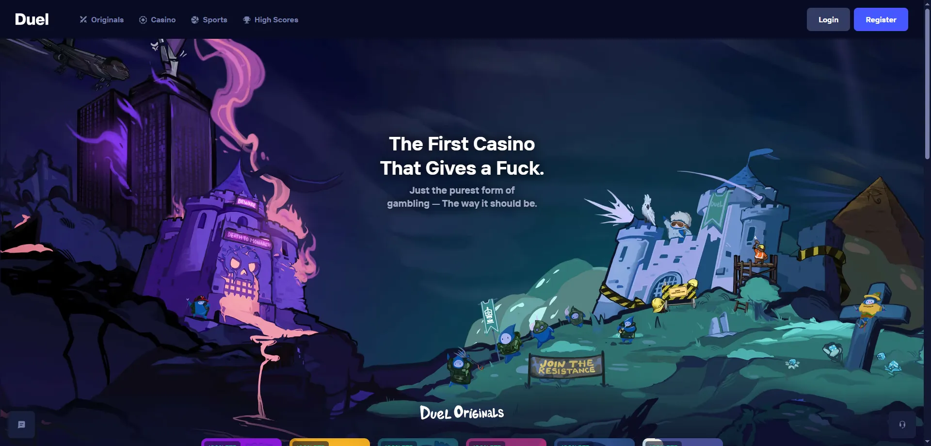 Licenza Anjouan e sistema provably fair di Duel Casino